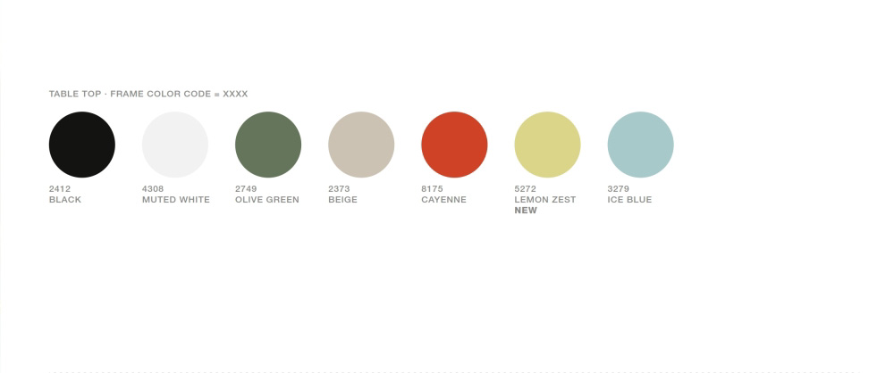 HOUE Colores mesa Pico
